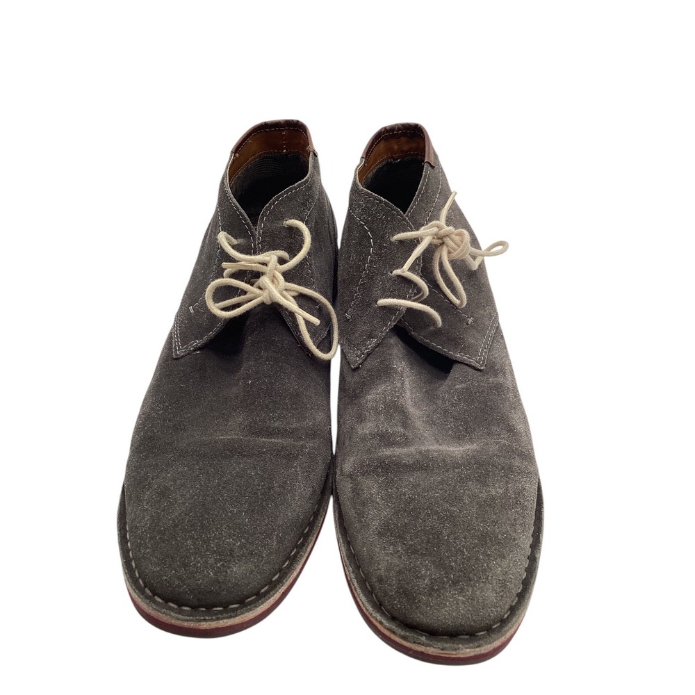 Kenneth‎ Cole Reaction Desert Sun DARK GRAY Leather Chukka Boots Size 12M
